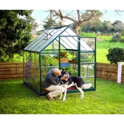 Canopia Hybrid Serra Da Giardino in Policarbonato 247X185X208 cm Verde