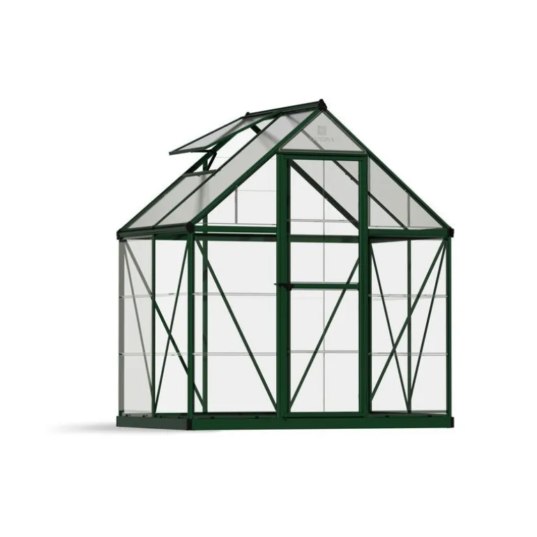 Canopia Hybrid Serra Da Giardino in Policarbonato 126X185X208 cm Verde