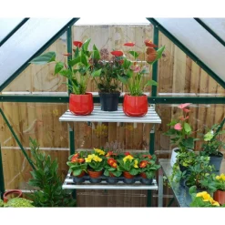 Canopia Hybrid Serra Da Giardino in Policarbonato 126X185X208 cm Verde