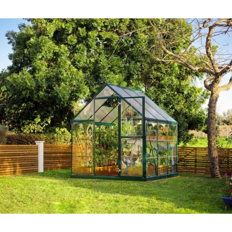 Canopia Hybrid Serra Da Giardino in Policarbonato 186X185X208 cm Verde