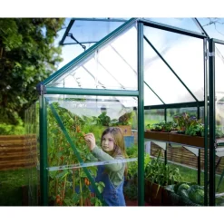 Canopia Hybrid Serra Da Giardino in Policarbonato 186X185X208 cm Verde