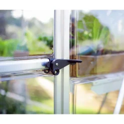 Canopia Hybrid Serra Da Giardino in Policarbonato 126X185X208 cm Argento