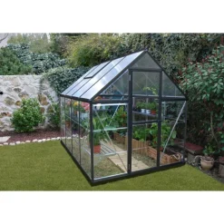 Canopia Hybrid Serra Da Giardino in Policarbonato 247X185X208 cm Grigio