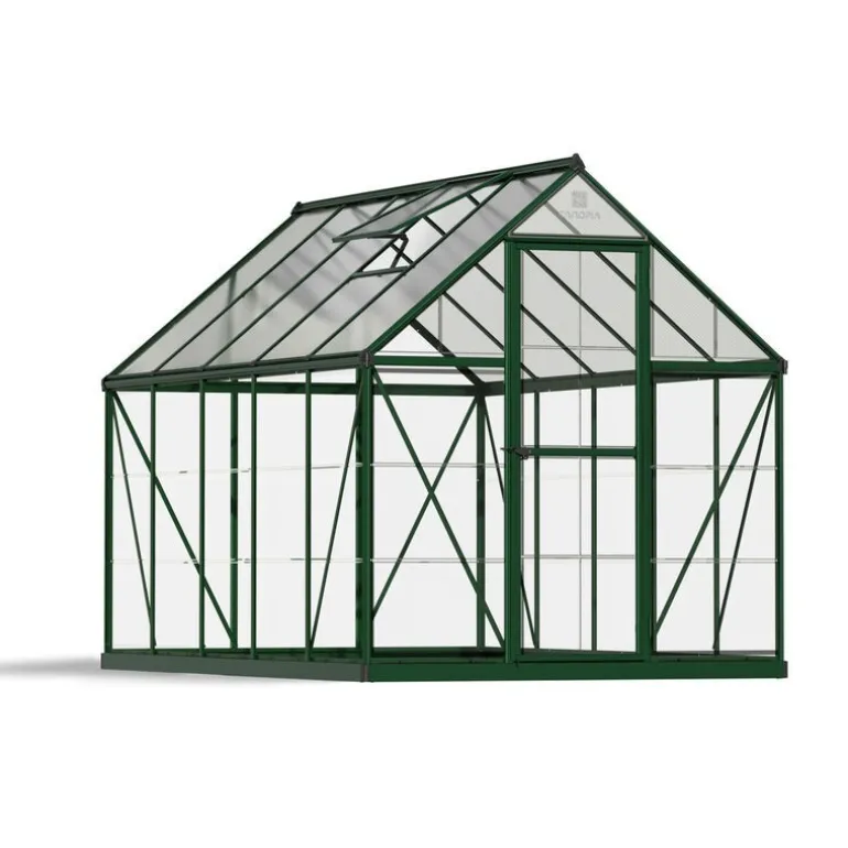 Canopia Hybrid Serra Da Giardino in Policarbonato 306X185X208 cm Verde