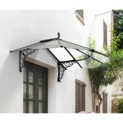 Canopia Iris Pensilina Da Esterno 175X125 cm Trasparente