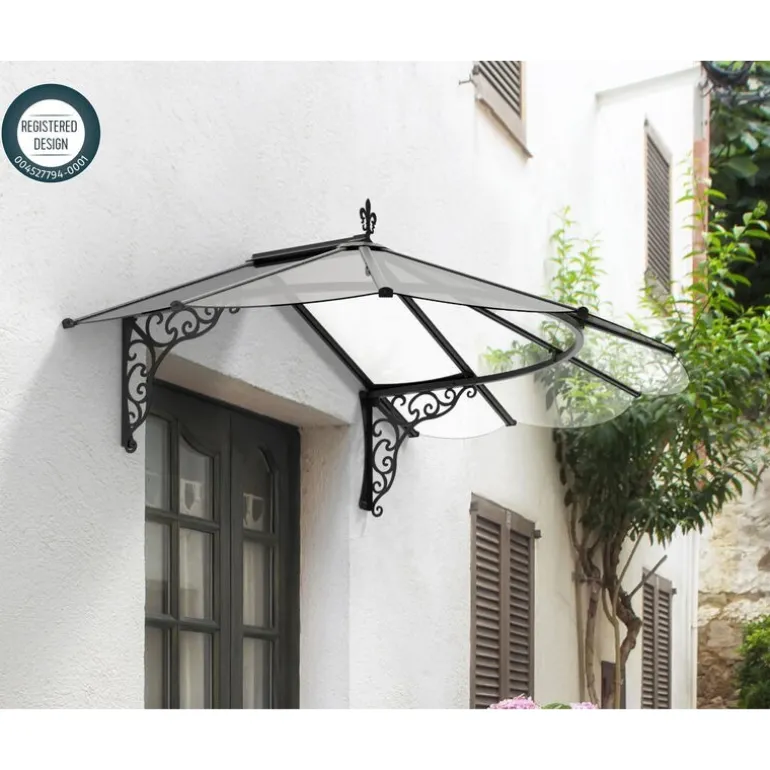 Canopia Iris Pensilina Da Esterno 175X125 cm Trasparente