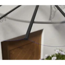 Canopia Iris Pensilina Da Esterno 175X125 cm Trasparente