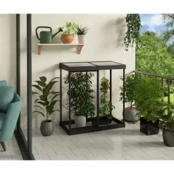 Canopia Ivy Mini Serra Da Giardino in Policarbonato 124X64X150 cm