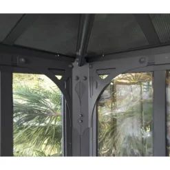 Canopia Ledro Gazebo Chiuso in Alluminio 3X3 m