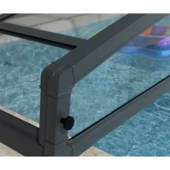 Canopia Majorca CoPertura Telescopica de Policarbonato & Alluminio Per Piscina 6X4 m