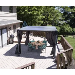 Canopia Milano Gazebo in Alluminio 3X3 m