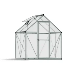 Canopia Mythos Doppio Strato Serra Da Giardino in Policarbonato 126X185X208 cm Argento