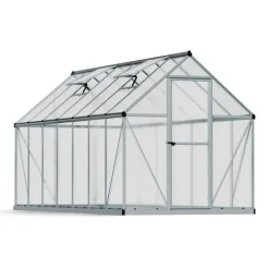 Canopia Mythos Doppio Strato Serra Da Giardino in Policarbonato 426X185X208 cm Argento