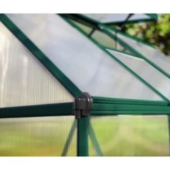 Canopia Mythos Doppio Strato Serra Da Giardino in Policarbonato 426X185X208 cm Argento