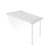 Canopia Olympia Pergola Addossata in Alluminio 3X3 m Bianco