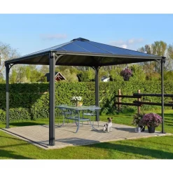 Canopia Palermo Gazebo in Alluminio 3.6X3.6 m