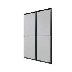 Canopia Set Di Porte a Rete Per Garda/Sanremo/Ledro Veranda Grigio