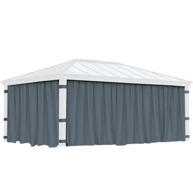 Canopia Set Di Tende Per Gazebo Dallas 4.3X6 m