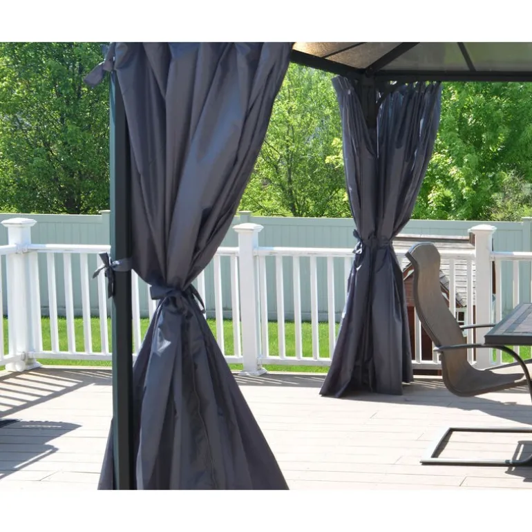 Canopia Set Di Tende Per Gazebo Palermo 4X2.2 m