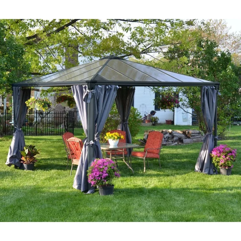 Canopia Set Di Tende Per Gazebo Martinique 4.7X2.2 m