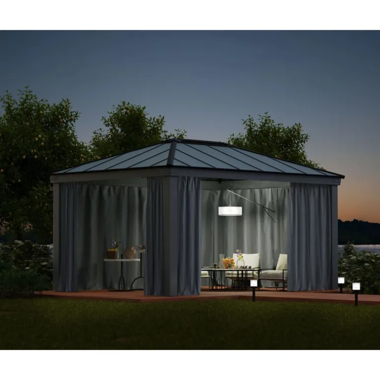Canopia Set Di Tende Per Gazebo Dallas 3.6X5 m