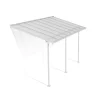 Canopia Sierra Pergola Addossata in Alluminio 2.3X4.5 m Bianco