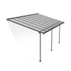 Canopia Sierra Pergola Addossata in Alluminio 3X5.6 m Grigio