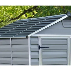 Canopia Skylight Casetta Da Giardino in Policarbonato 303X185X217 cm Grigio