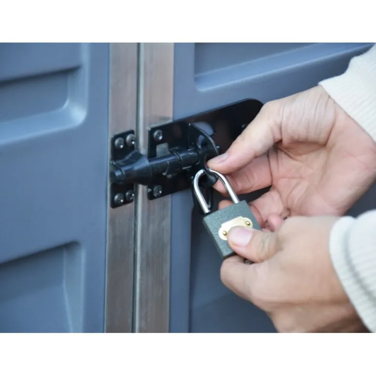 Canopia Skylight Casetta Da Giardino in Policarbonato 303X185X217 cm Grigio