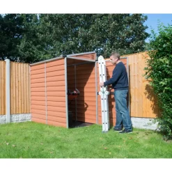 Canopia Skylight Casetta Da Giardino in Policarbonato 176X120X203 cm Ambra