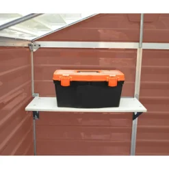 Canopia Skylight Casetta Da Giardino in Policarbonato 378X185X217 cm Ambra