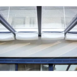 Canopia Tenda da Tetto Per la Pergola Stockholm 3.4X9.5 m Bianco