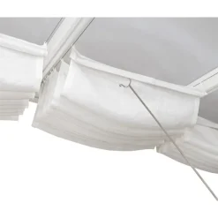 Canopia Tenda da Tetto Per la Pergola 3X9.7 m Bianco
