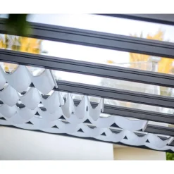 Canopia Tenda da Tetto Per la Pergola Stockholm 3.4X6 m Bianco