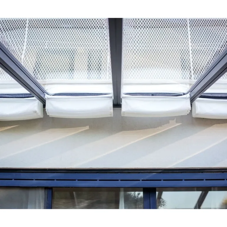 Canopia Tenda da Tetto Per la Pergola Stockholm 3.4X3.7 m Bianco