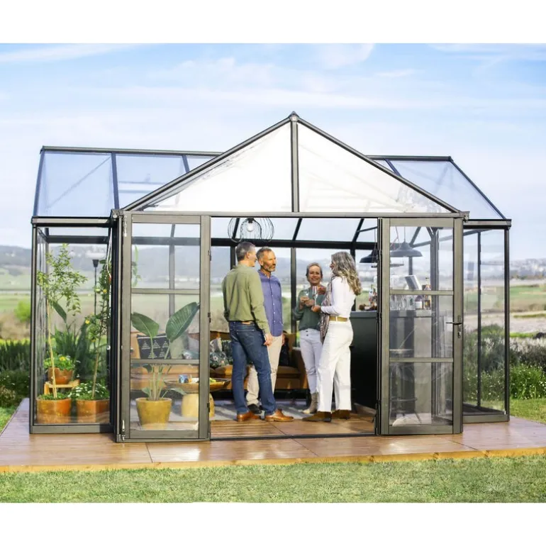 Canopia Triomphe Chalet Da Giardino in Policarbonato 305X365X269 cm