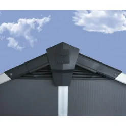 Canopia Yukon Casetta Da Giardino in Policarbonato 519X332X252 cm Grigio