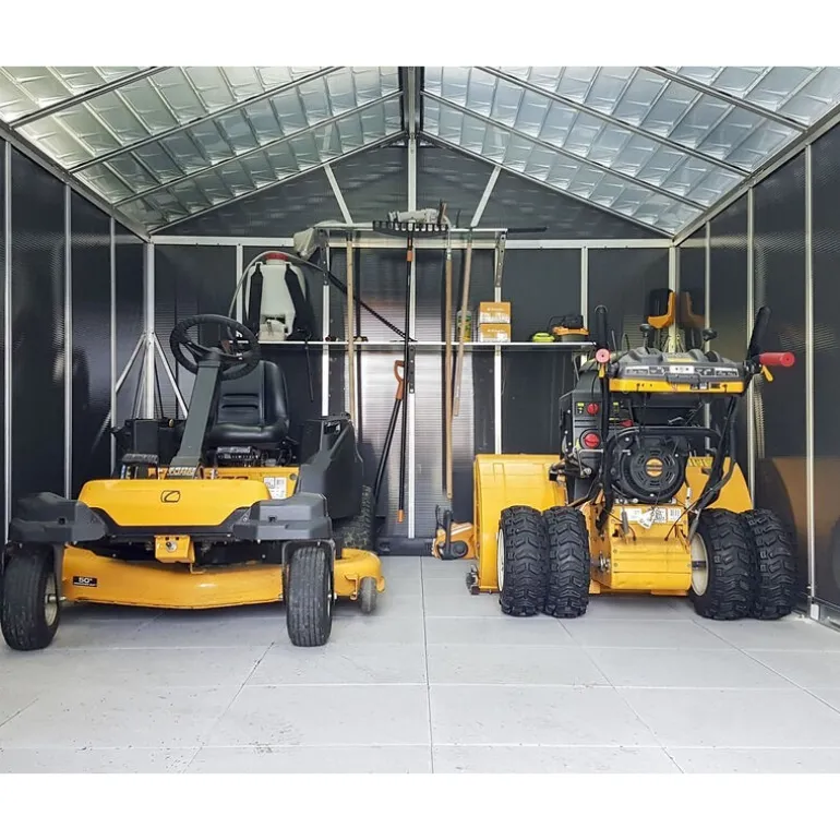 Canopia Yukon Casetta Da Giardino in Policarbonato 395X332X252 cm Grigio