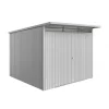 Casetta da Giardino in Metallo AVANTGARDE A7 ECO Biohort con Porta a Due Battenti