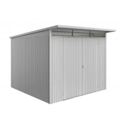 Casetta da Giardino in Metallo AVANTGARDE A7 ECO Biohort con Porta a Due Battenti