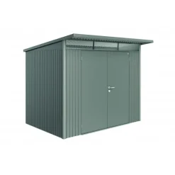 Casetta da Giardino in Metallo AVANTGARDE A5 Biohort con Porta a Due Battenti