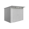 Casetta da Giardino in Metallo AVANTGARDE A5 ECO Biohort con Porta a Due Battenti