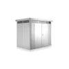 Casetta da Giardino in Metallo HIGHLINE 2 con Porta a Due Battenti Biohort
