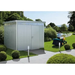 Casetta da Giardino in Metallo HIGHLINE 6 con Porta Standard Biohort