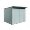 Casetta da Giardino in Metallo AVANTGARDE A6 Biohort con Porta a Due Battenti