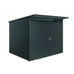 Casetta da Giardino in Metallo AVANTGARDE A6 Biohort con Porta a Due Battenti