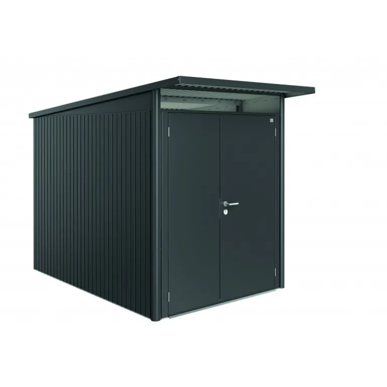 Casetta da Giardino in Metallo AVANTGARDE A3 Biohort con Porta a Due Battenti