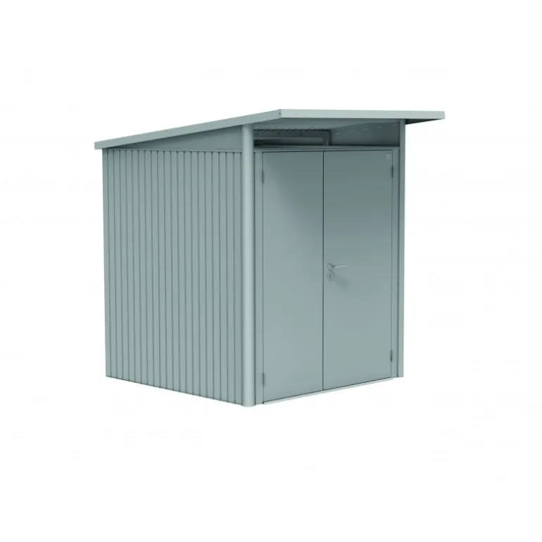 Casetta da Giardino in Metallo AVANTGARDE A1 Biohort con Porta a Due Battenti