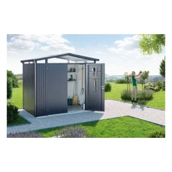 Casetta da Giardino in Metallo PANORAMA 5 Porta Standard Biohort
