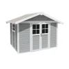 Casetta da Giardino in Resina DECO 7 LIGHT GREY Grosfillex